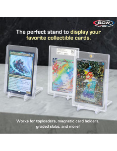 Soportes de Exhibición de Cartas BCW - Paquete de 10 2