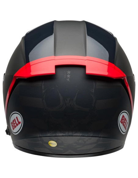 Casco Bell Lithium MIPS Mate Rojo/Negro Mediano