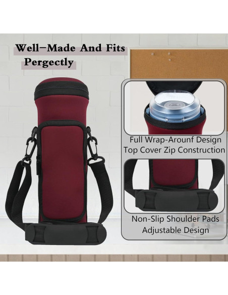 Bolsa de Almacenamiento para Licuadora Ninja BC151 Burdeos