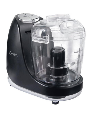 Picadora Mini Oster FPSTMC3321 3 Tazas 0.71L Negra