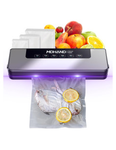 Sellador al Vacío MDHAND Automático Acero Inoxidable 158g