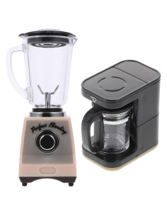 Mini Licuadora y Máquina de Café LUOZZY para Niños - 12 Accesorios