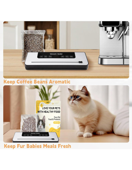 Máquina Selladora al Vacío Food Saver Blanca 50 Bolsas