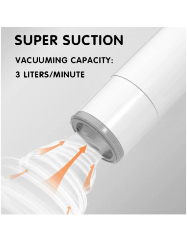 Sellador de Vacío de Mano GENIEX Recargable Inalámbrico