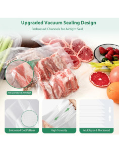 Rollos de Bolsas de Sellado al Vacío Beelicious Pro 6 Pzs 2