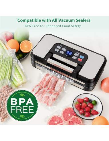 Rollos de Bolsas de Sellado al Vacío Beelicious Pro 6 Pzs