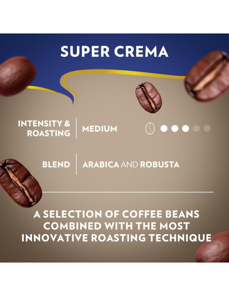 Café en Grano Lavazza Super Crema 997 g Tostado Medio