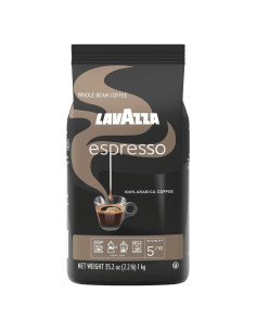 Café en Grano Lavazza Espresso 100% Arábica 1 kg Tostado Medio
