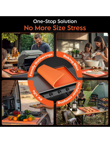 Alfombrilla de Silicona Alawooder 36" para Plancha Blackstone