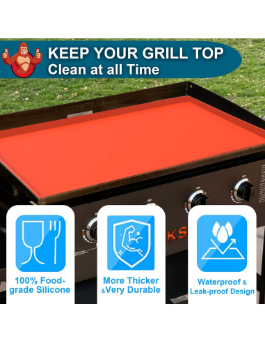 Tapete de Silicona EddHomes 57x42.7cm para Plancha 22"