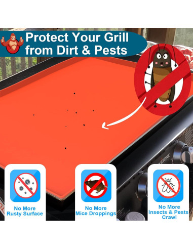 Tapete de Silicona EddHomes 57x42.7cm para Plancha 22"