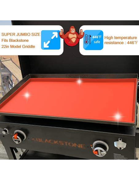 Tapete de Silicona EddHomes 57x42.7cm para Plancha 22"