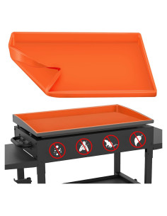 Alfombrilla de Silicona HONSREO 91,44 cm Naranja para Plancha