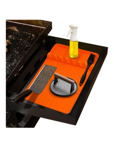 Tapete de Silicona IHVATO 40x27cm Antideslizante para Parrilla