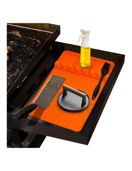 Tapete de Silicona IHVATO 40x27cm Antideslizante para Parrilla