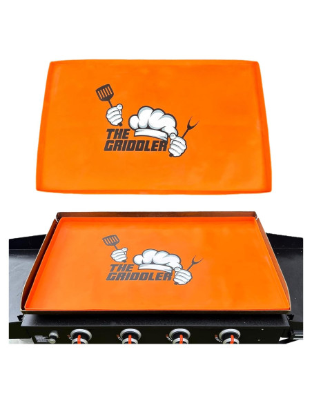 Alfombrilla de Silicona The Griddler 36" Universal Naranja