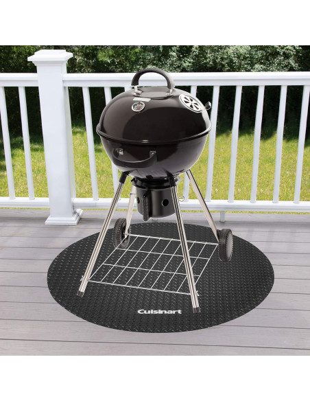 Alfombrilla Circular para Parrilla Cuisinart 116,8 cm PVC