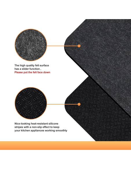 Alfombrilla Resistente al Calor SIUDANGKA 30x35.5 cm 2 Pcs