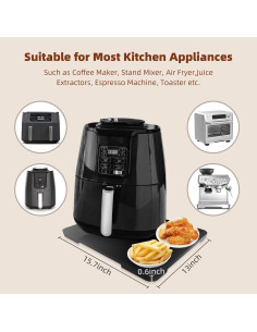 Bandeja deslizante de bambú 360 Giassvio 32,5x40,1cm 2