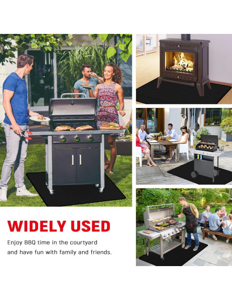 Mat protector para parrilla Rumlick 121,9 x 76,2 cm