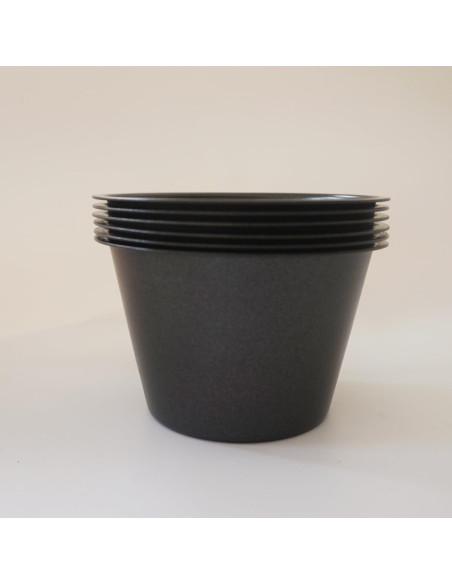 Set de 6 moldes para popover Heluok antiadherentes 8.9 cm