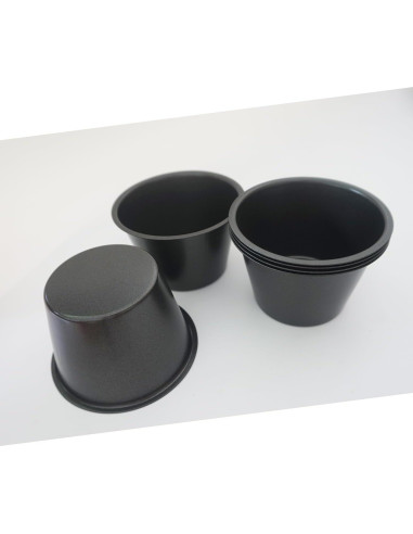Set de 6 moldes para popover Heluok antiadherentes 8.9 cm