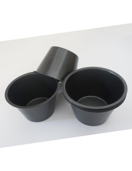 Set de 6 moldes para popover Heluok antiadherentes 8.9 cm