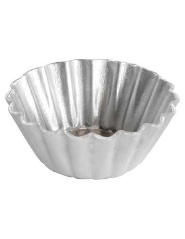 Molde para Tartaletas Mini Fat Daddio's 5.1 cm Aluminio 20 Pzs