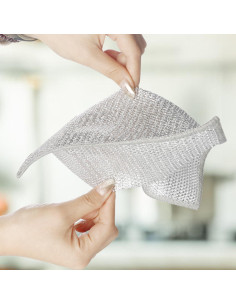 Paño de Cocina Zoreni 10PCS Microfibra Antideslizante 20x20cm 2