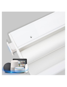 Persiana Motorizada Grandekor 88.9x182.9cm Control Remoto