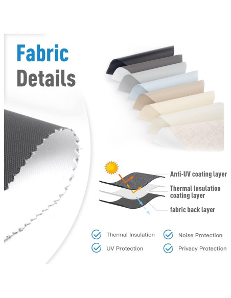 Persianas Motorizadas Inteligentes ELECSHADE 292x241 cm Gris