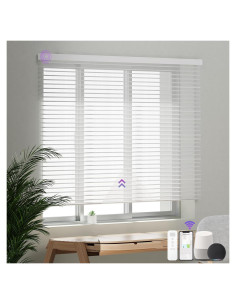 Persianas Motorizadas Astomi 55,88x279,4cm Sheer Control Remoto