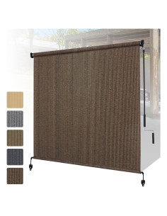 Sombras de Exterior Shade&Beyond 243x243 cm Mocha Sin Cuerda