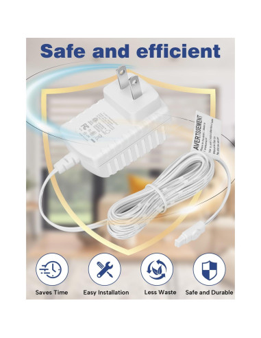 Cargador de iones de litio Vomtepe 12V para persianas 6x3x8cm