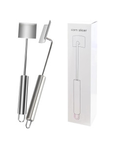 Pelador de Maíz AOBOD Acero Inoxidable 2 Pcs