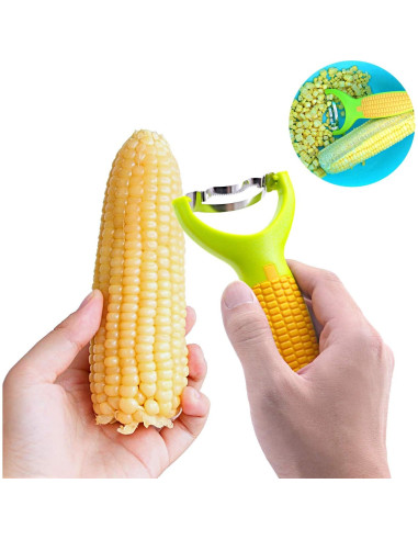 Cortador de Maíz EDOBLUE Ergonómico 15 cm Acero Inoxidable