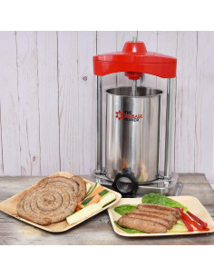 Embutidora Vertical de Salchichas 10 lb El Fabricante de Salchichas 2