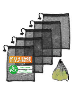 Bolsas de Malla con Cierre The Little Green Change 5Pcs