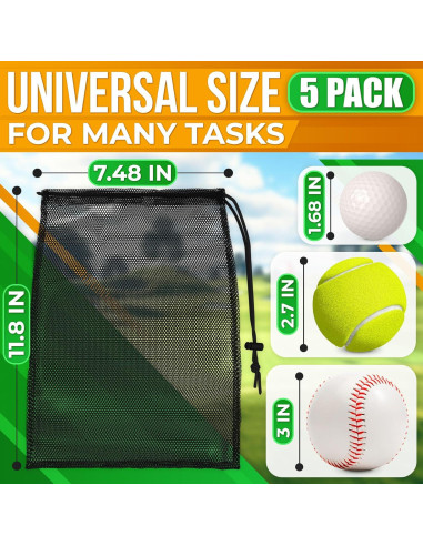 Bolsas de Malla con Cierre The Little Green Change 5Pcs