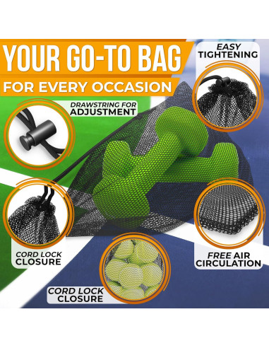 Bolsas de Malla con Cierre The Little Green Change 5Pcs