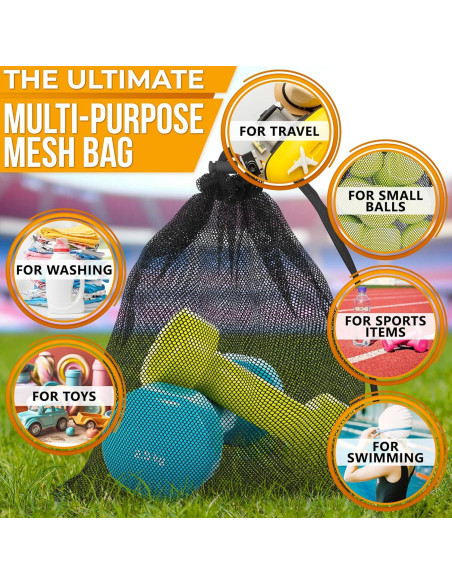 Bolsas de Malla con Cierre The Little Green Change 5Pcs