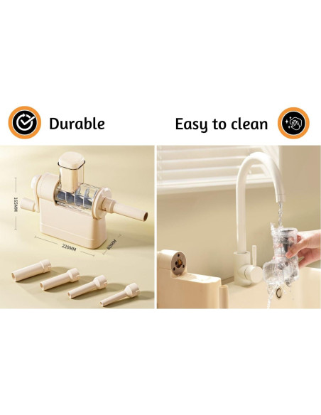 Embutidora de Salchichas ORIXA 0,99 kg 2 en 1 para Casa