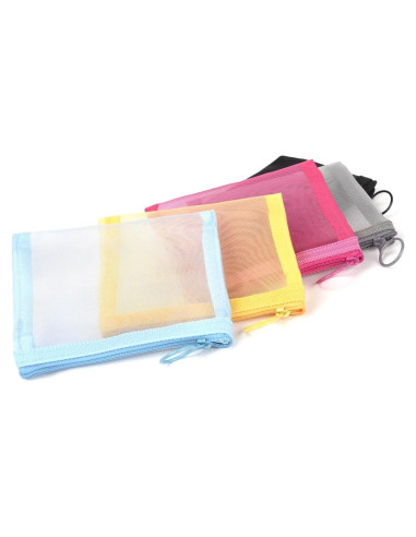 Bolsas de Malla con Cierre PATU, 5 Piezas, Tamaño S