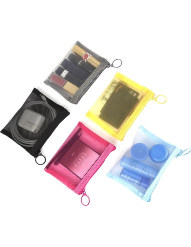 Bolsas de Malla con Cierre PATU, 5 Piezas, Tamaño S