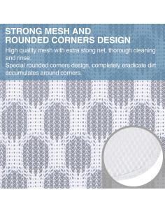 3 Bolsas de Lavandería Malla RoomyRoc 30x38 cm Delicados 2