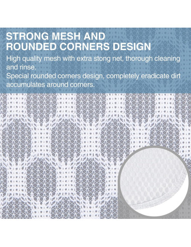 3 Bolsas de Lavandería Malla RoomyRoc 30x38 cm Delicados