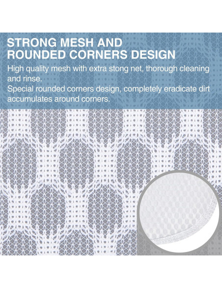 3 Bolsas de Lavandería Malla RoomyRoc 30x38 cm Delicados