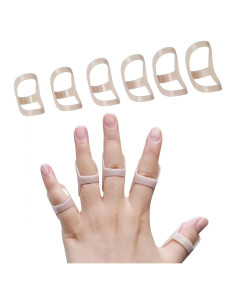 6 Férulas Ovaladas para Dedos SOFT HOME Impermeables
