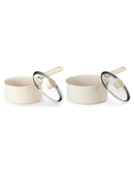 Cacerola de Cerámica Antiadherente Redchef 1.5L con Tapa