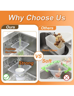 Canasta de desagüe Mamakura acero inoxidable 230g 50 bolsas 2